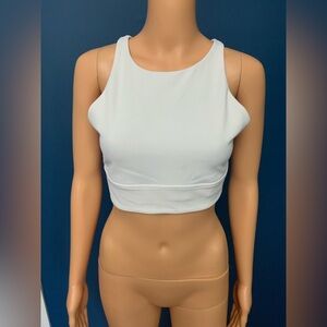 Lululemon White Sleeveless Crop Top 12